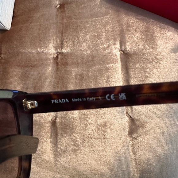 Prada  sunglasses black brown frame